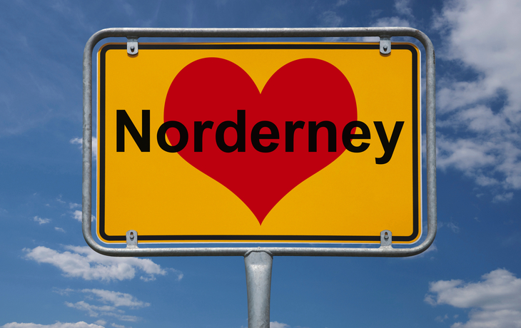 Ortstafel Norderney