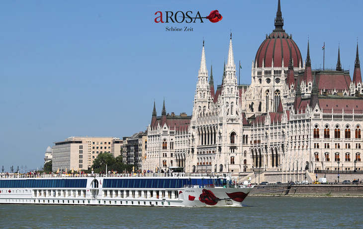 Donau-Kreuzfahrt bei Budapest mit der A-ROSA Riva