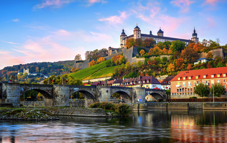 Festung Marienberg oberhalb von Würzburg