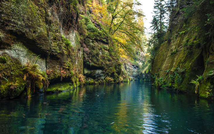 Hrensko-Nationalpark in der böhmischen Schweiz