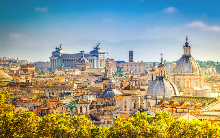 Skyline von Rom, Italien