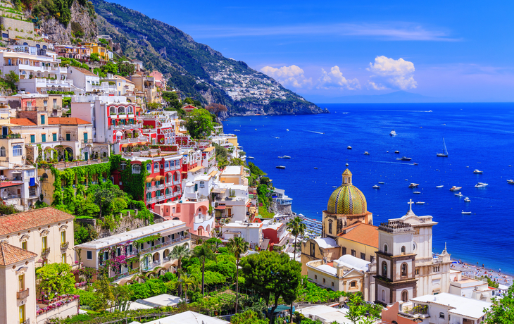Positano an der Amalfiküste