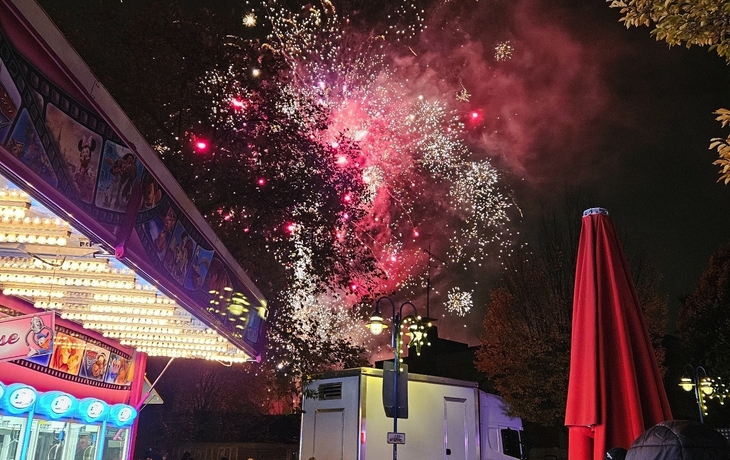 Martinsmarkt Meiderich - Feuerwerk