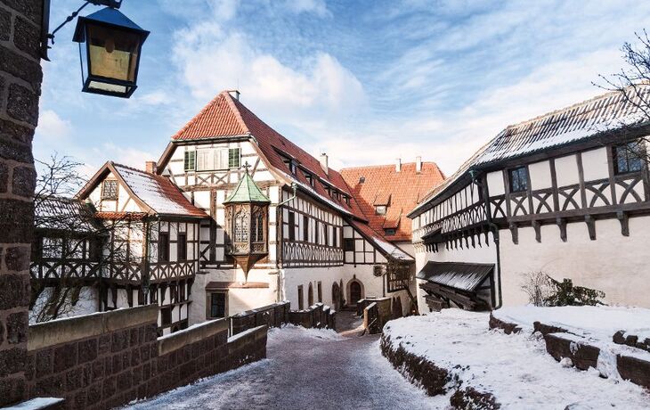 Wartburg im Winter