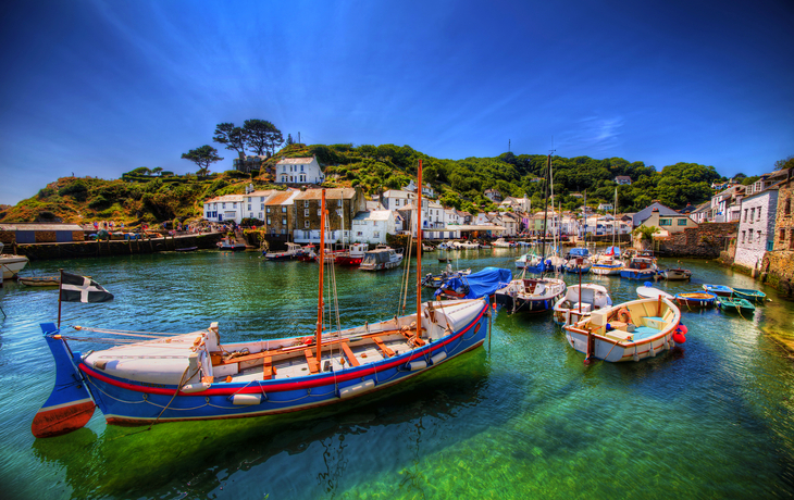 Hafen von Polperro