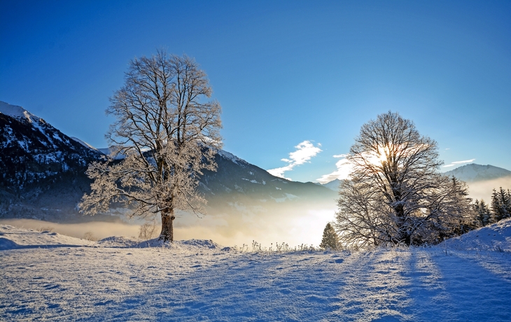 winterliches Dachsteinmassiv