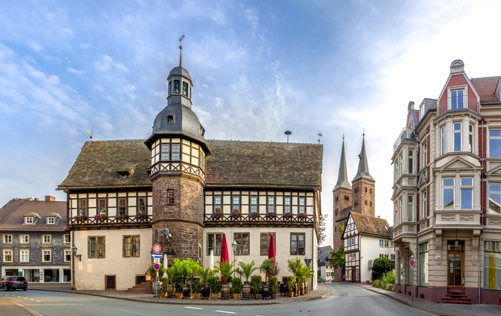 Höxter, Historisches Rathaus, Ansicht von Süden