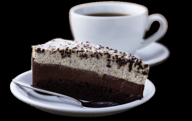 Freisteller eines Kuchengedecks